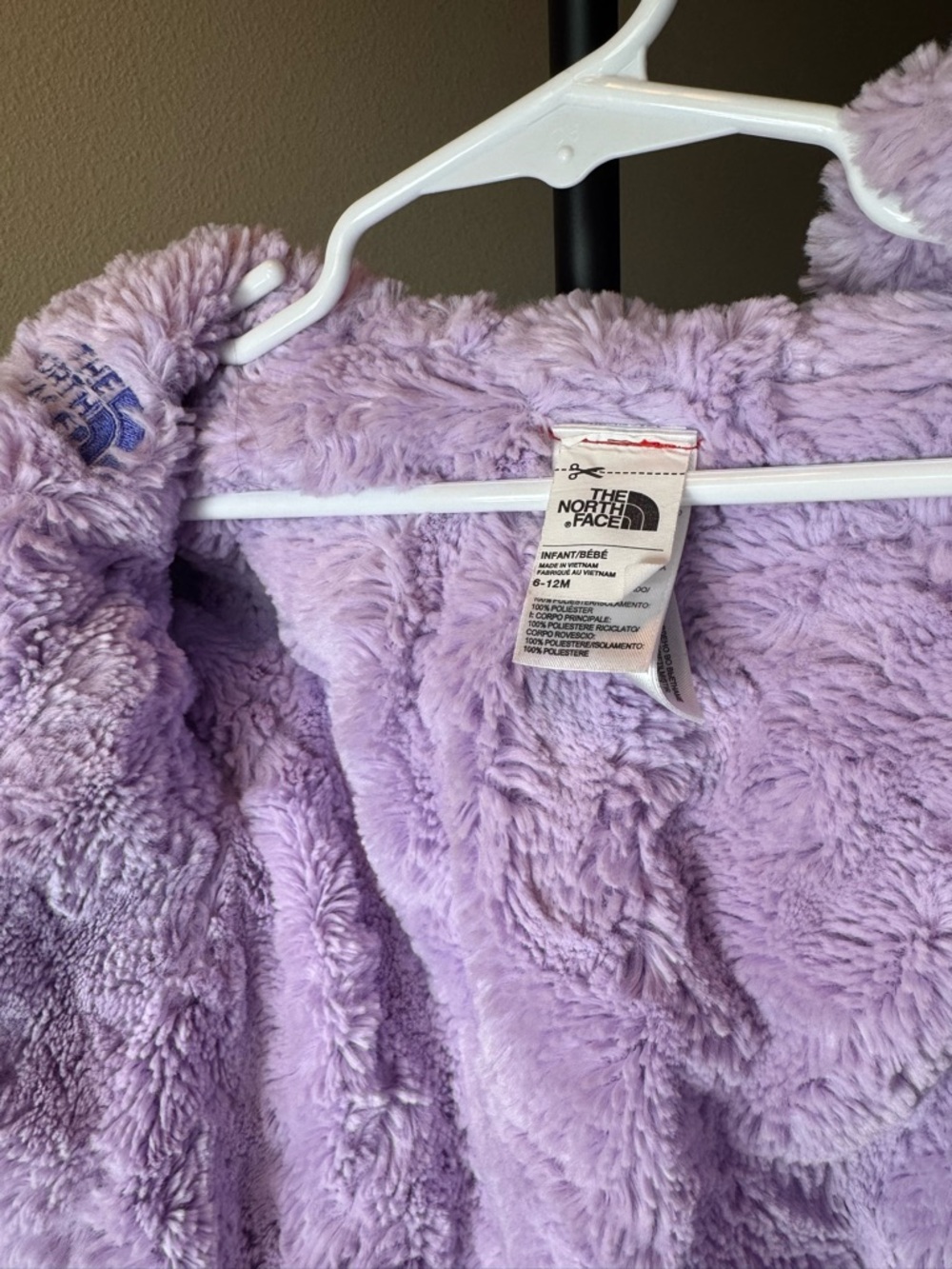 The North Face Purple Reversible Baby Jacket - Picture 5 of 5